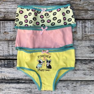 Pack Bombachas x 3 unidades  Dogs&Hearts Vintage