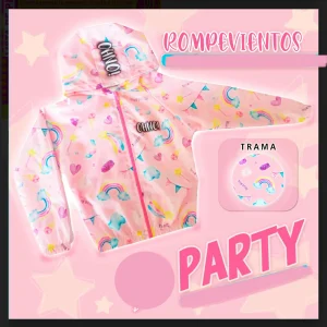 Campera Rompevientos Party 🎉🎊