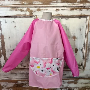 Pintor impermeable con bolsillo  frontal Unicornio