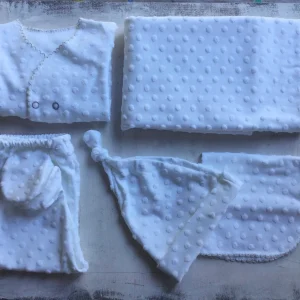 Set Ajuar Recién Nacido 5 piezas algodón