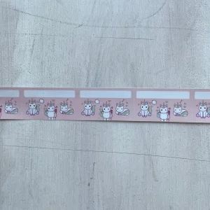 Etiquetas identificatorias autoadhesivad x 5 : Unicornios  - Apto Vajilla