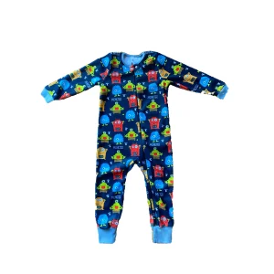 Pijama Enterito de abrigo plush Monsters
