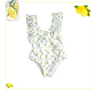 Malla Entera Volados Lemons con Protección UV +50 y anticloro