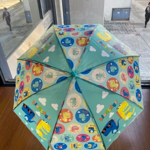 Paraguas Dinosaurios cierre y apertura automática con silbato