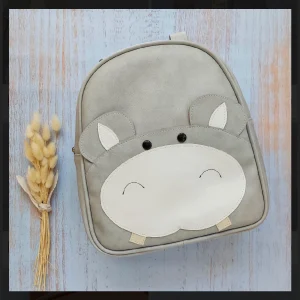 Mochila Zoo Impermeable Hipopótamo 🦛