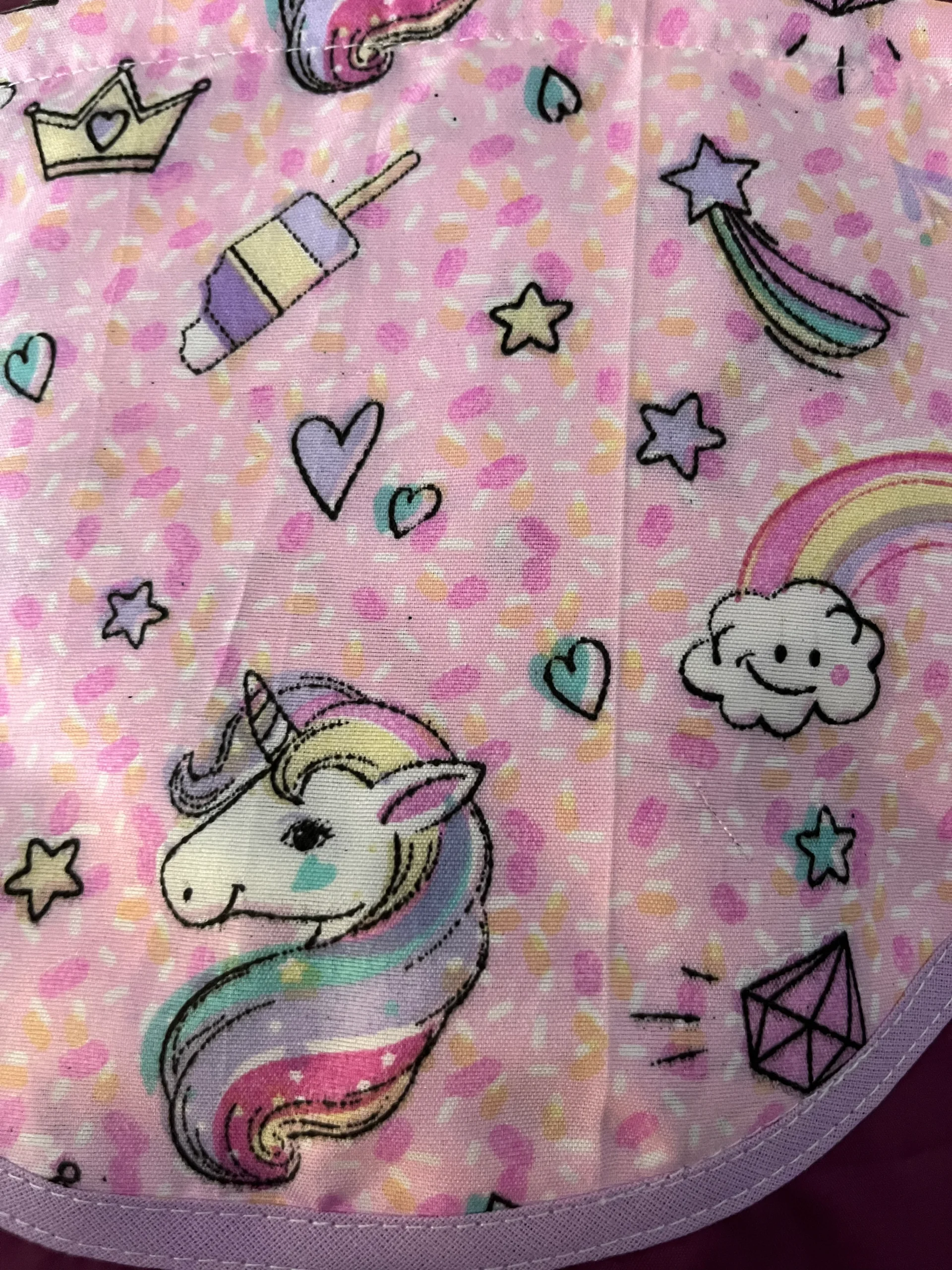 Pintor impermeable con bolsillo frontal Unicornio - Imagen 3