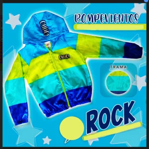 Campera Rompevientos Rock 🎸