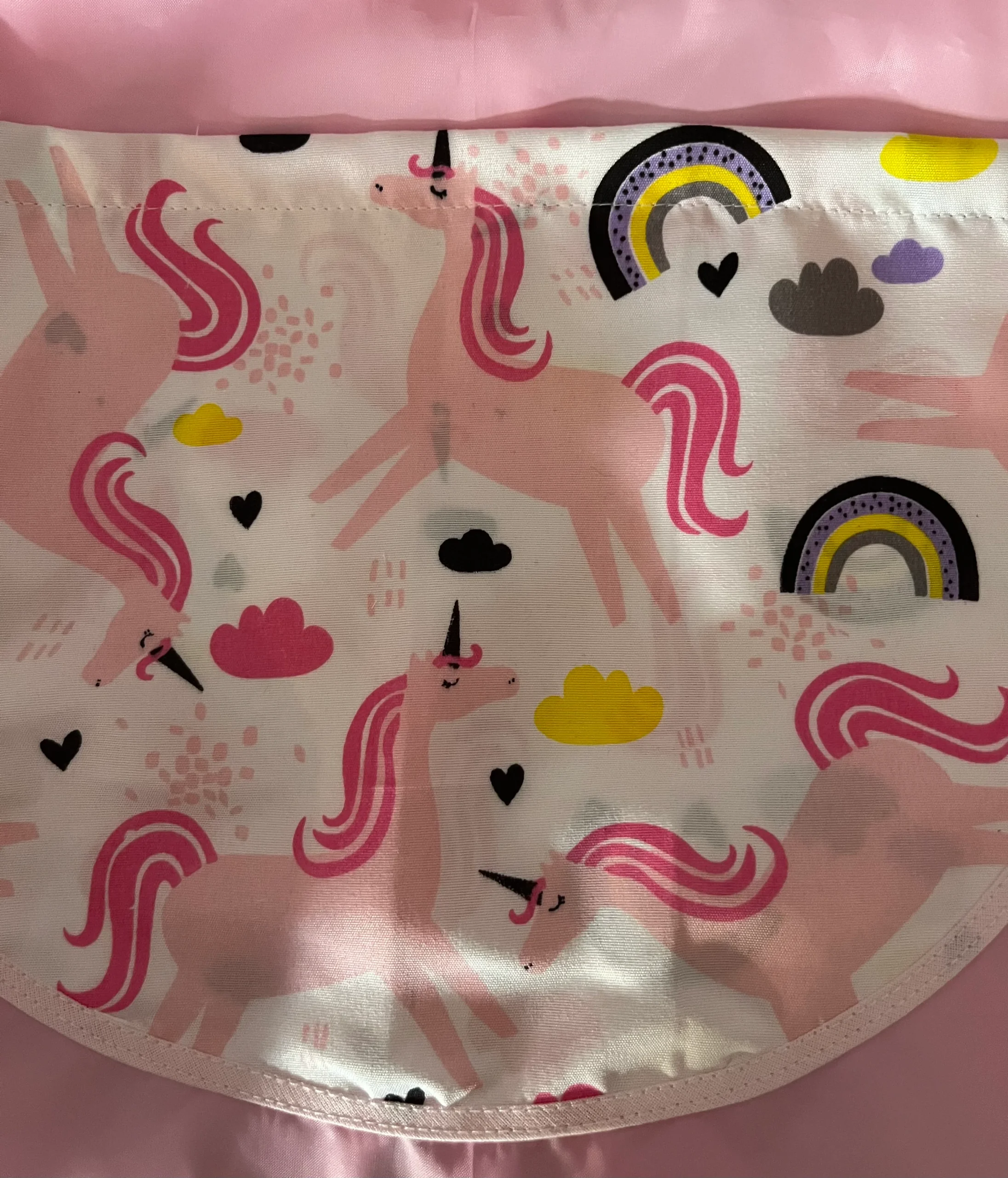 Pintor impermeable con bolsillo frontal Unicornio - Imagen 4