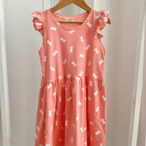 Vestido de algodón Peruano S&M Modelo Butterflies