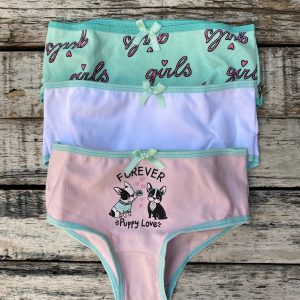 Pack Bombachas x 3 unidades  Dogs&Hearts Vintage