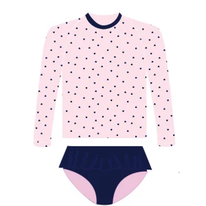 Malla 2 piezas con Protección Solar +50 Baltic Modelos Heart 💕