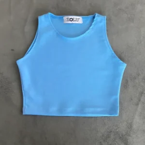 Top celeste pastel  ZOLU
