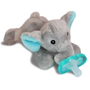 Muñeco soporte  de chupete con chupete de 100% silicona Raz Baby