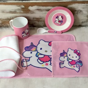 Set completo de jardín 6 piezas  kitty en Unicornio