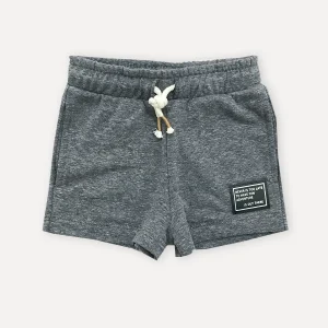 Short Grey Short algodón Crayón