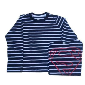 Remera Mangas Largas Reversible  khuska Superhéroe