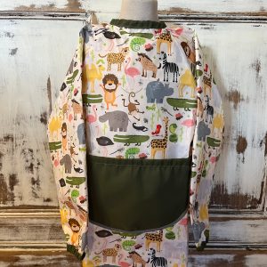 Pintor impermeable con bolsillo frontal Animals