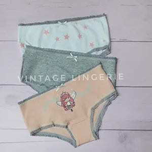 Pack Bombachas x 3 unidades  Angel Star  Vintage