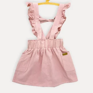 Pollera Con tiras Volados Crayón