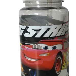 Vaso Botella Straw Top con pico 500 ml Cars