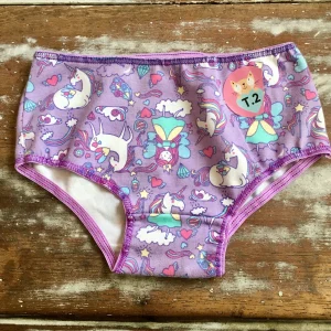 Bombacha De algodón unicornios