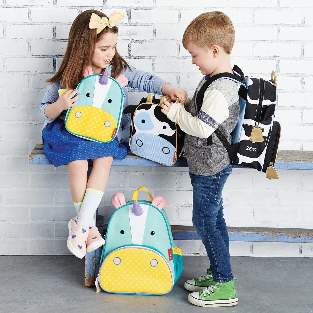 Mochila SKIP HOP Zoo Little Kid Backpack - Imagen 5