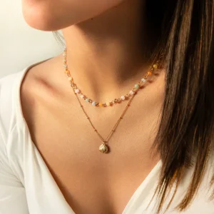 (Pack 2) Collar Concha Marina + Collar Canario