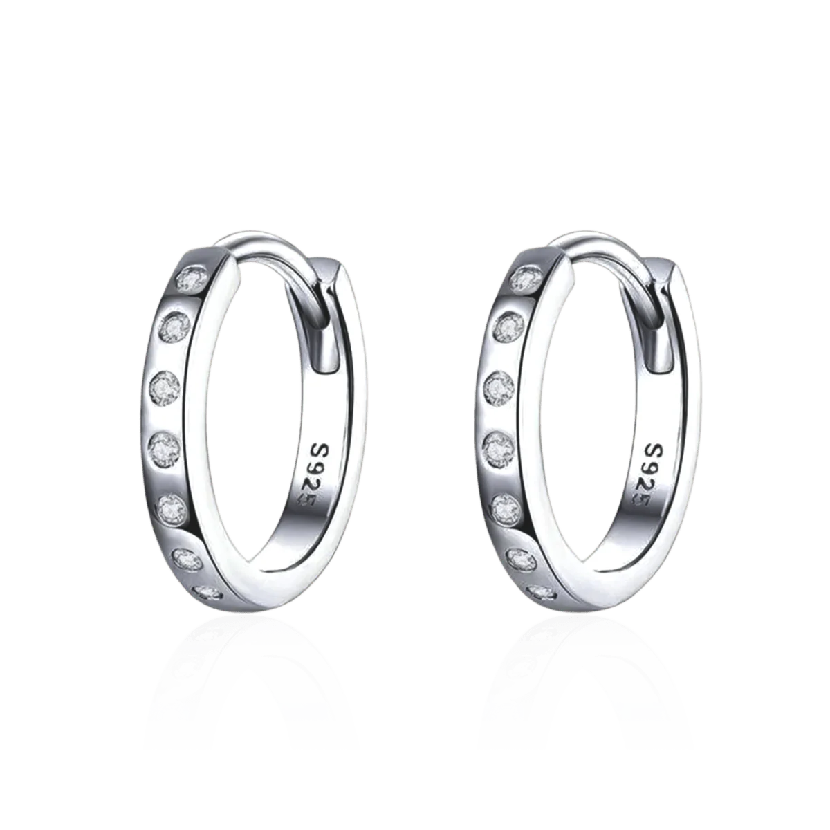 Pendientes Aritos Brillantes - Imagen 3