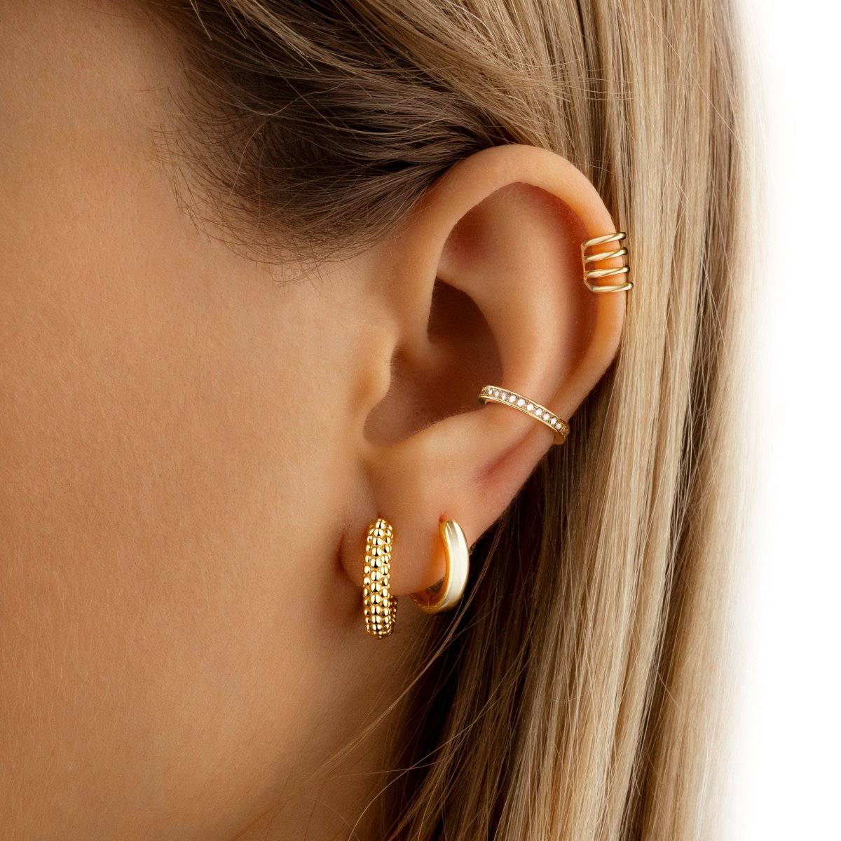 Pendientes Aros Bolitas - Imagen 3