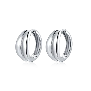 Pendientes Aros Dupla