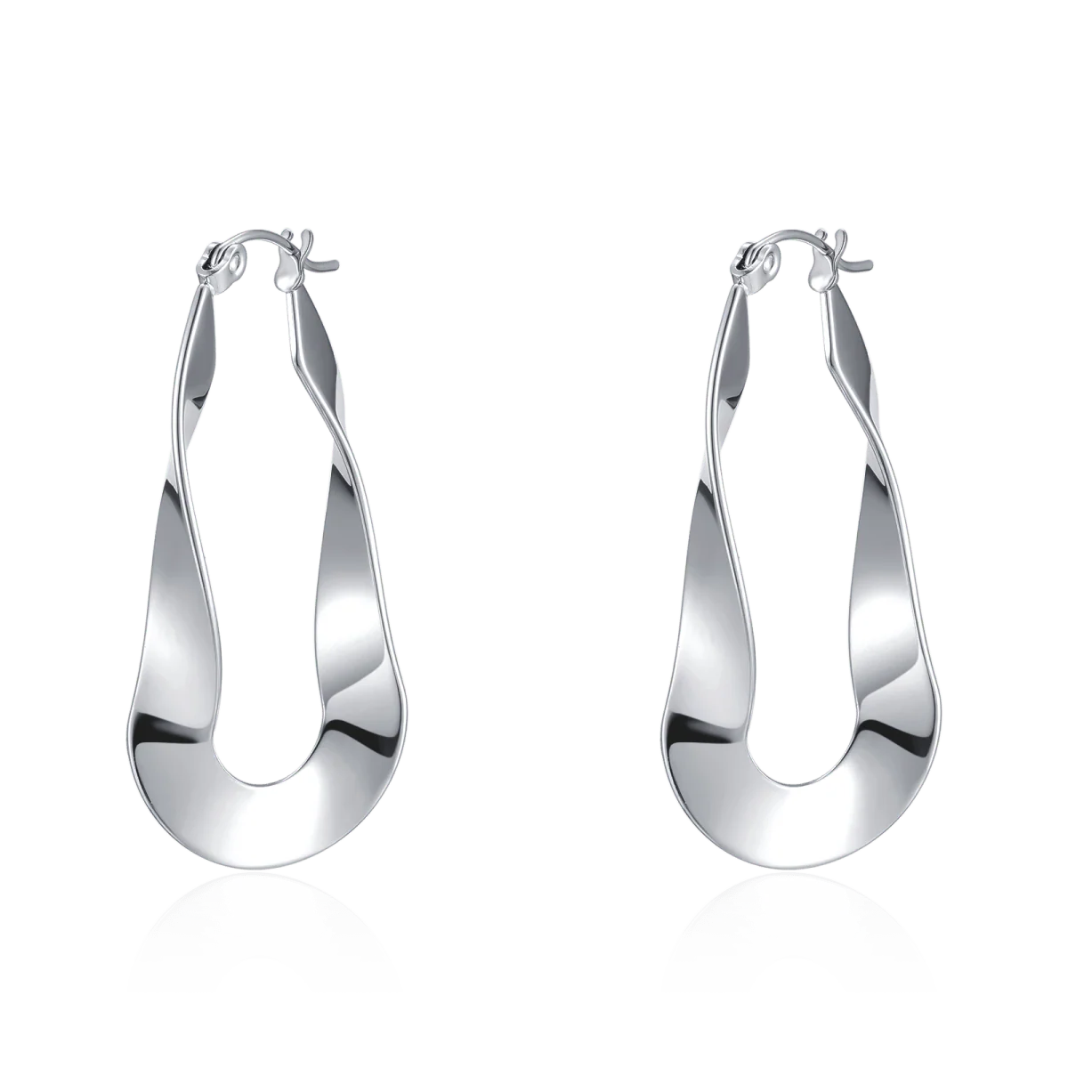 Pendientes Aros Estilizados