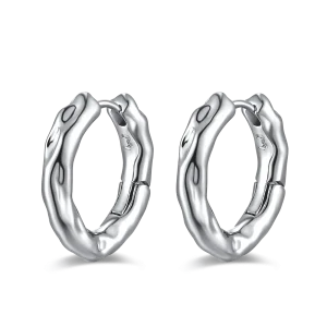 Pendientes Aros Ondulados