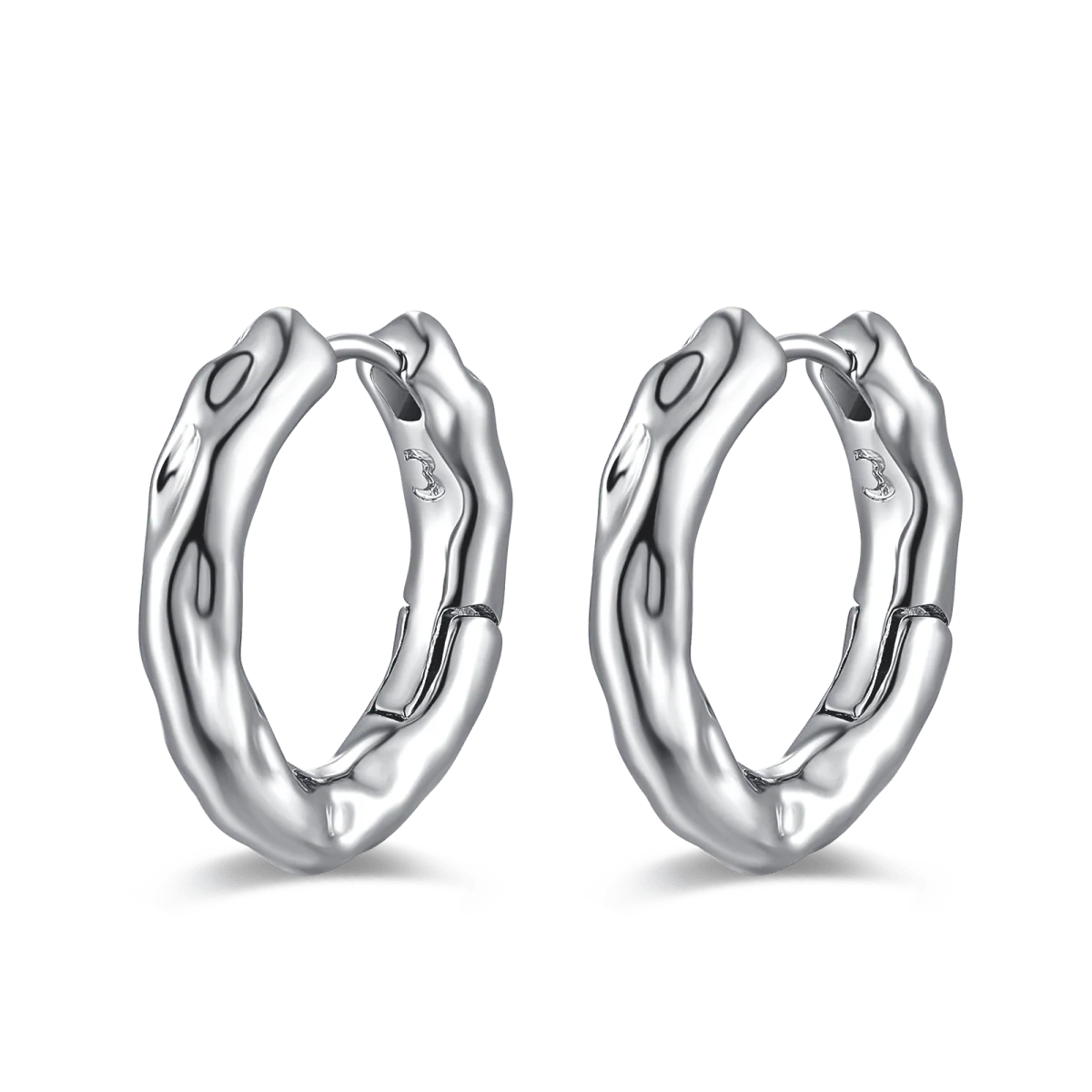 Pendientes Aros Ondulados