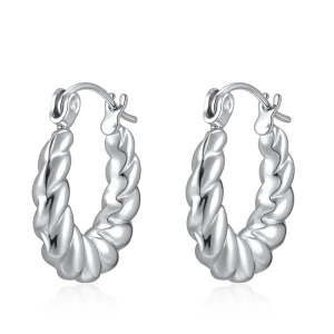 Pendientes Aros Retorcidos