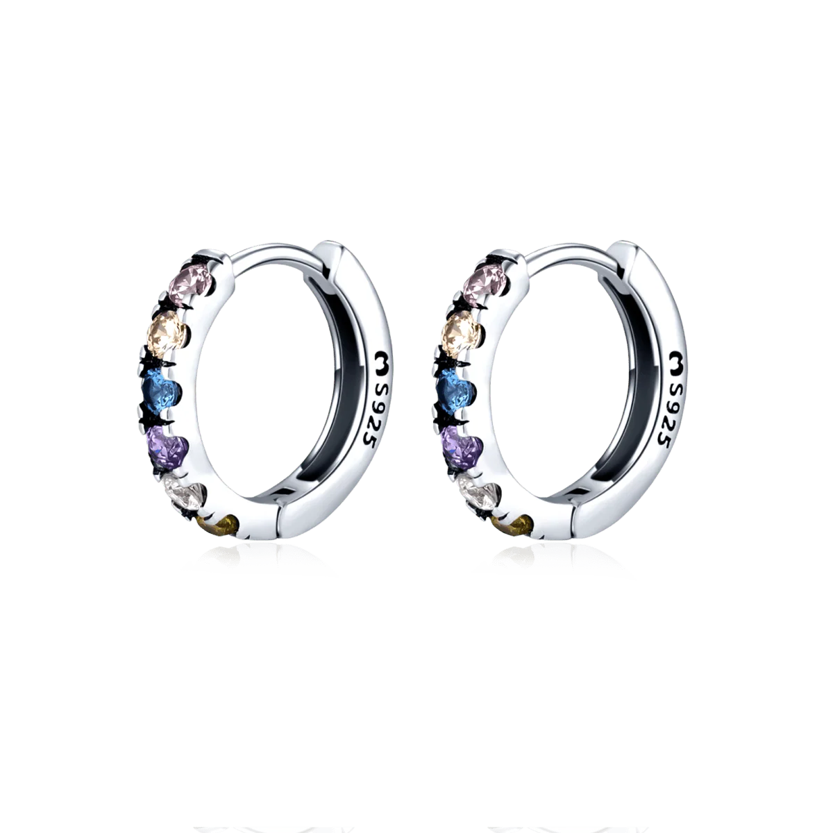 Pendientes Coloridas Circonitas - Imagen 4