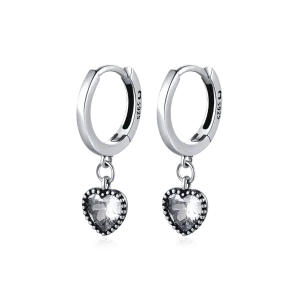 Pendientes Corazón Cristal