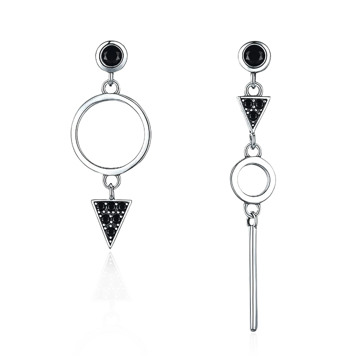 Pendientes Espinela Negra