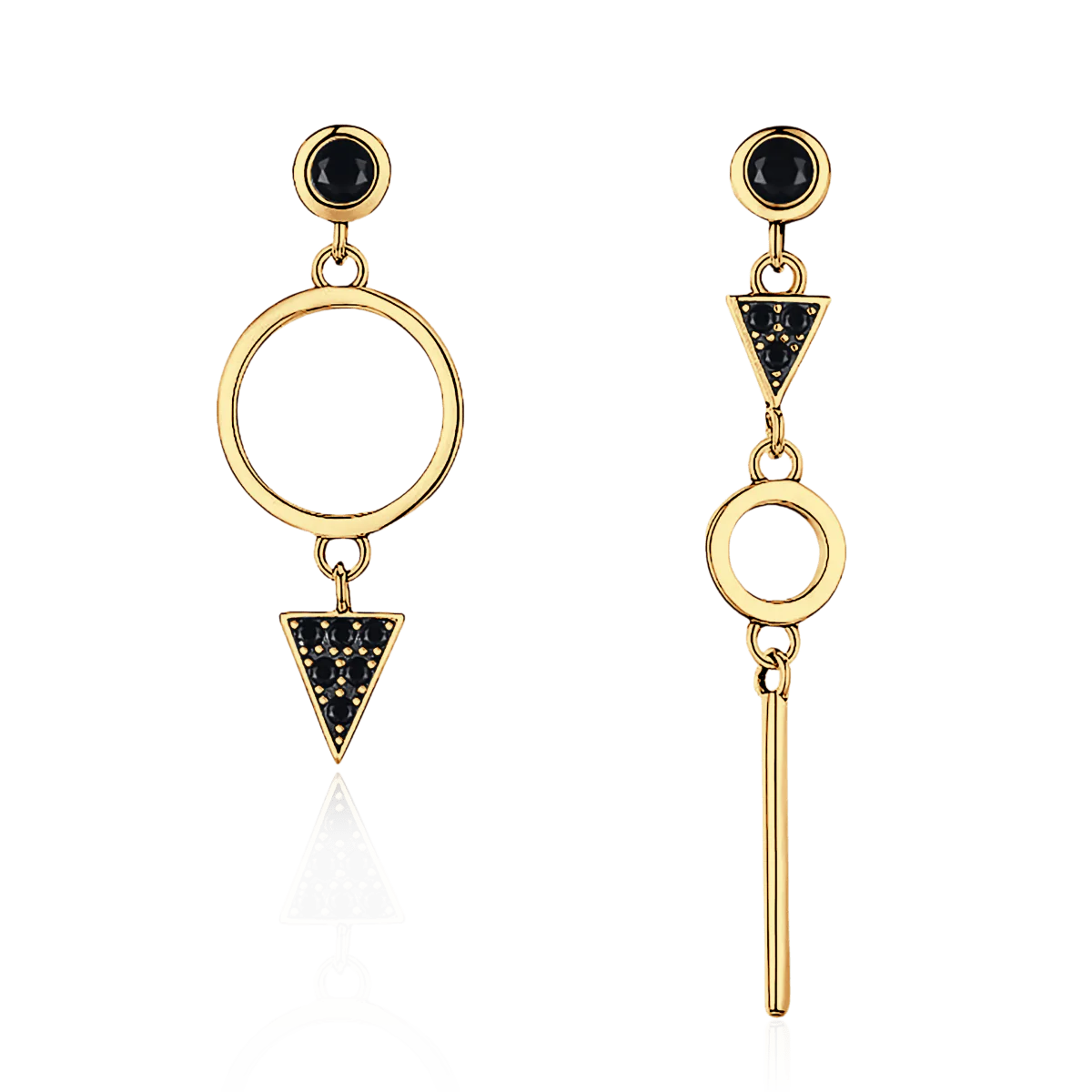 Pendientes Espinela Negra - Imagen 3