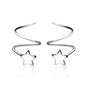 Pendientes Estrella Espiral