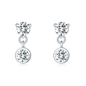 Pendientes Gotas Brillantes