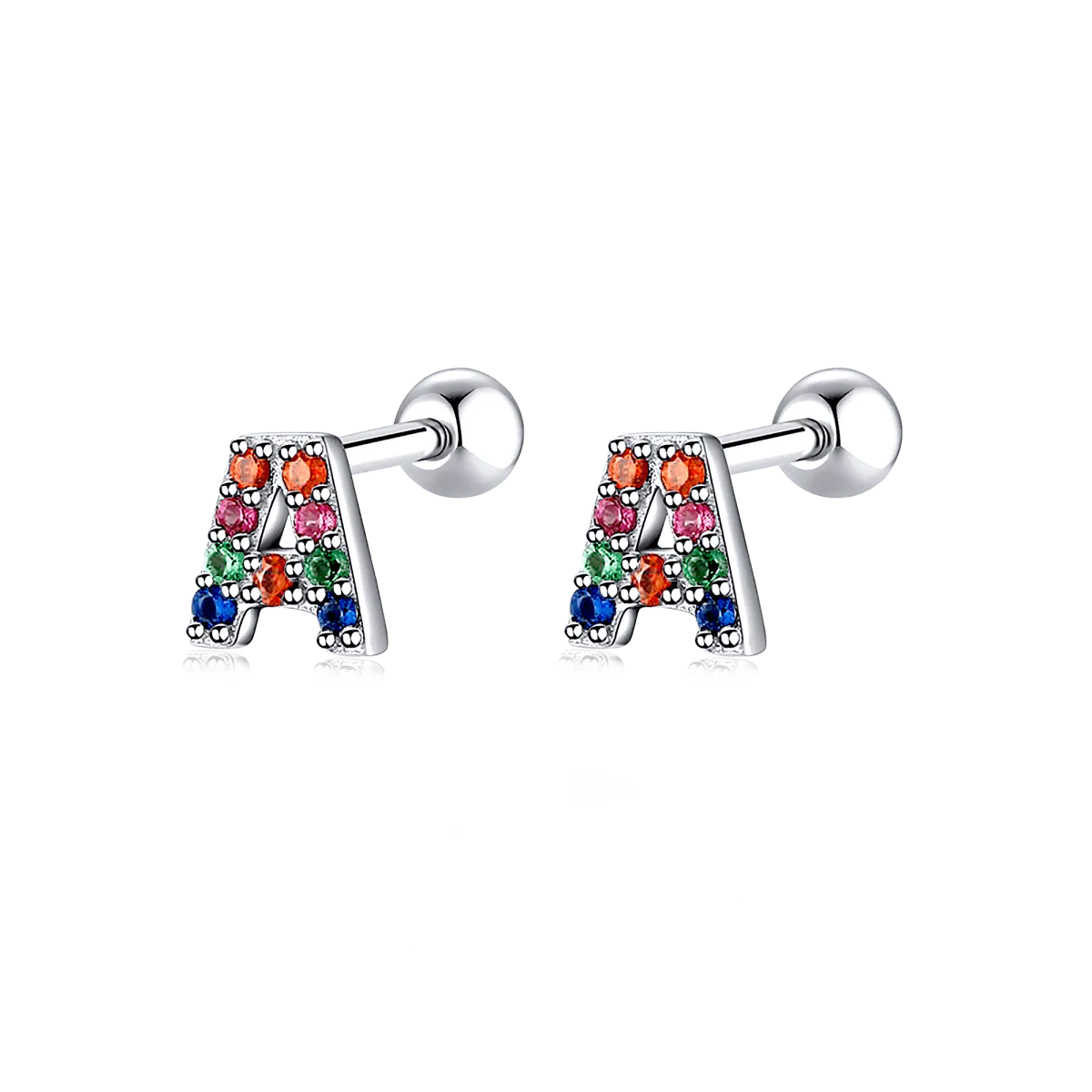 Pendientes Letritas Color - Imagen 3