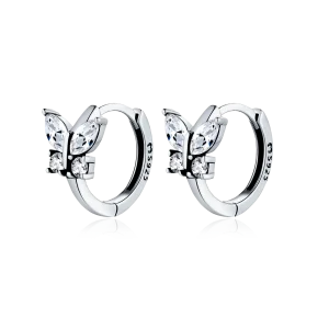Pendientes Mariposa Cristal