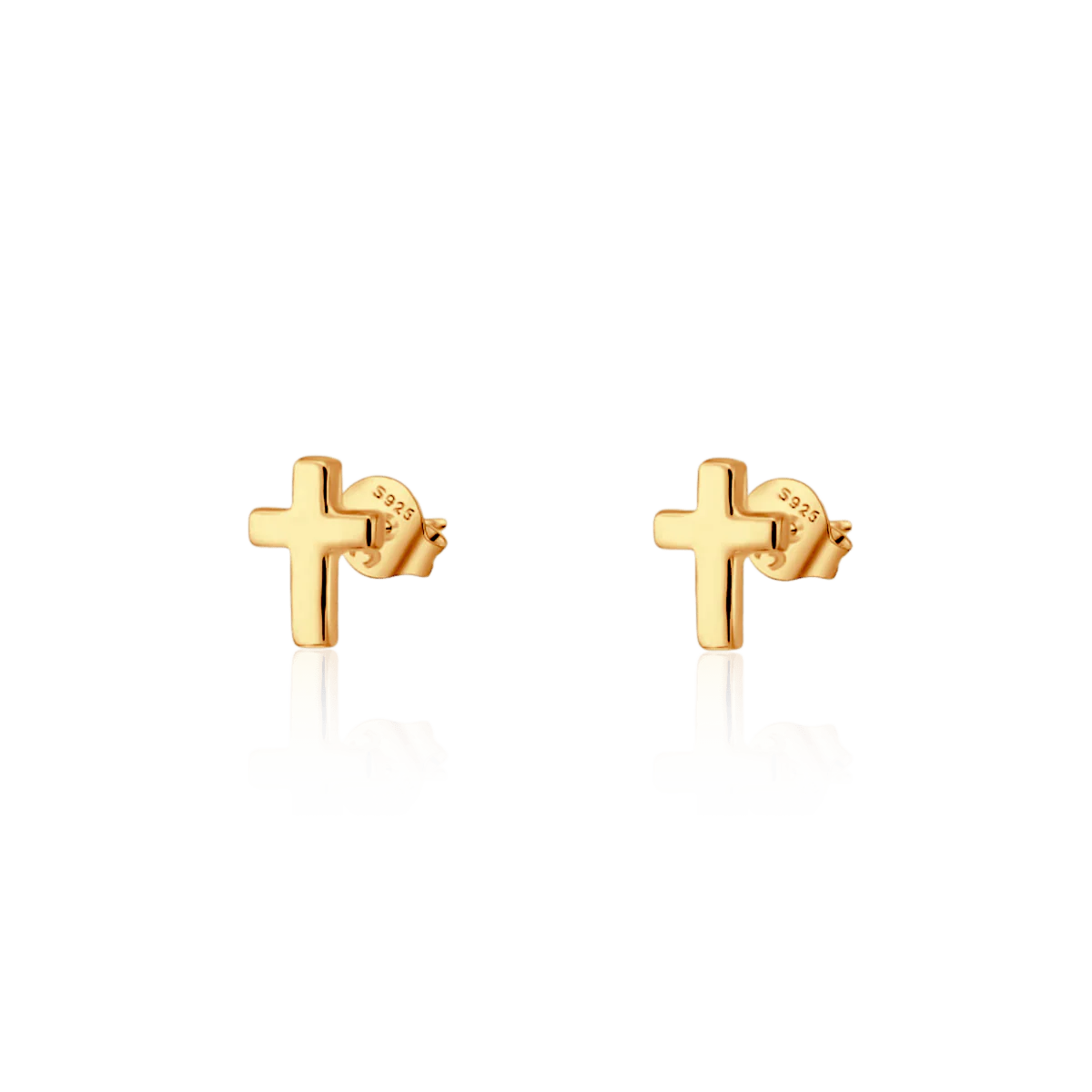 Pendientes Mini Cruz - Imagen 5