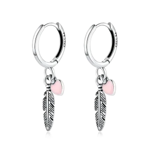 Pendientes Plumas de Amor