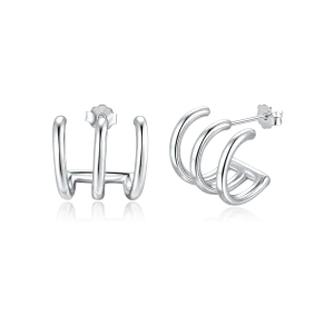 Pendientes Semiaro Tridente