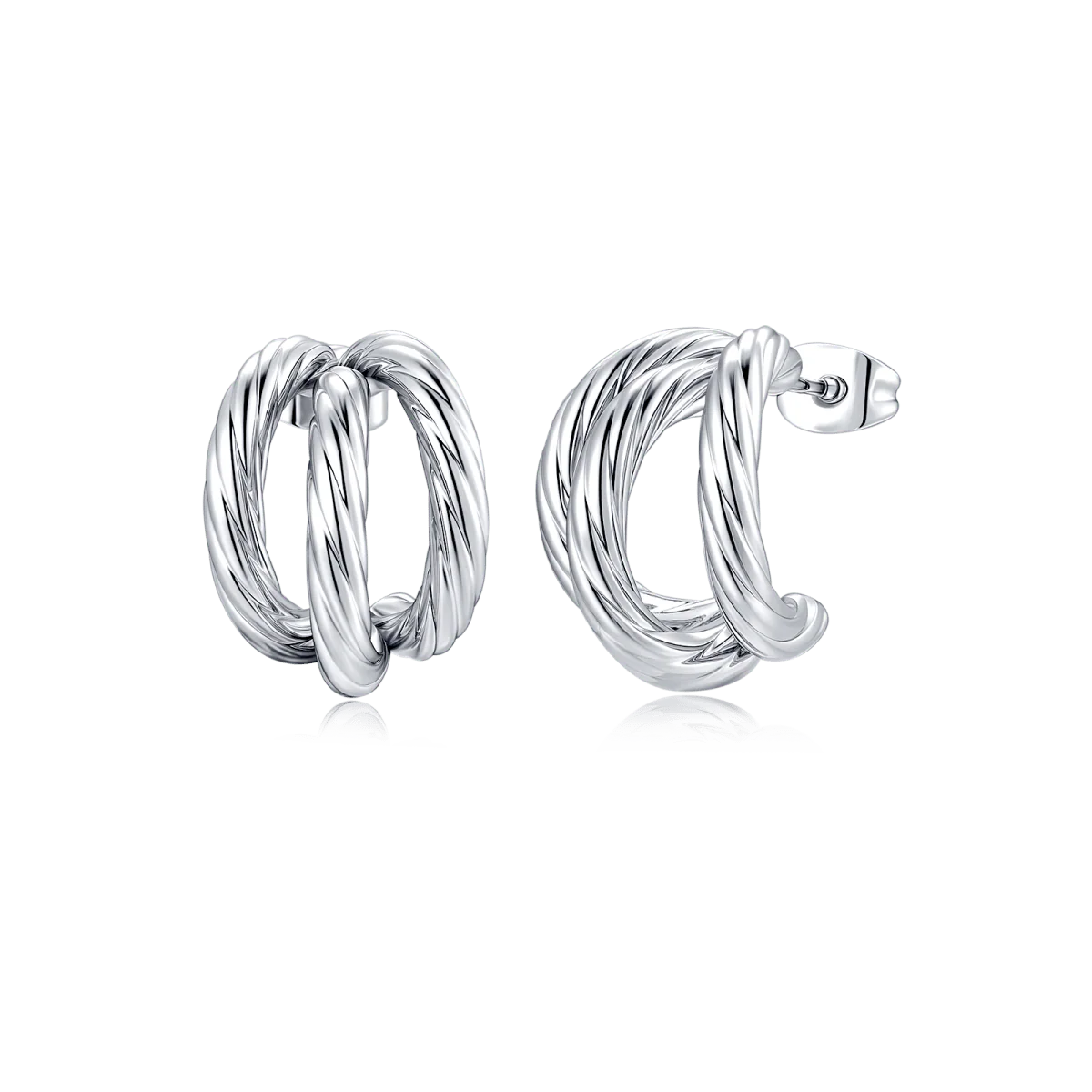 Pendientes Semiaro Trije