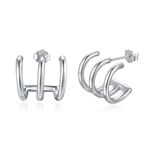 Pendientes Semiaro Triple Arcos