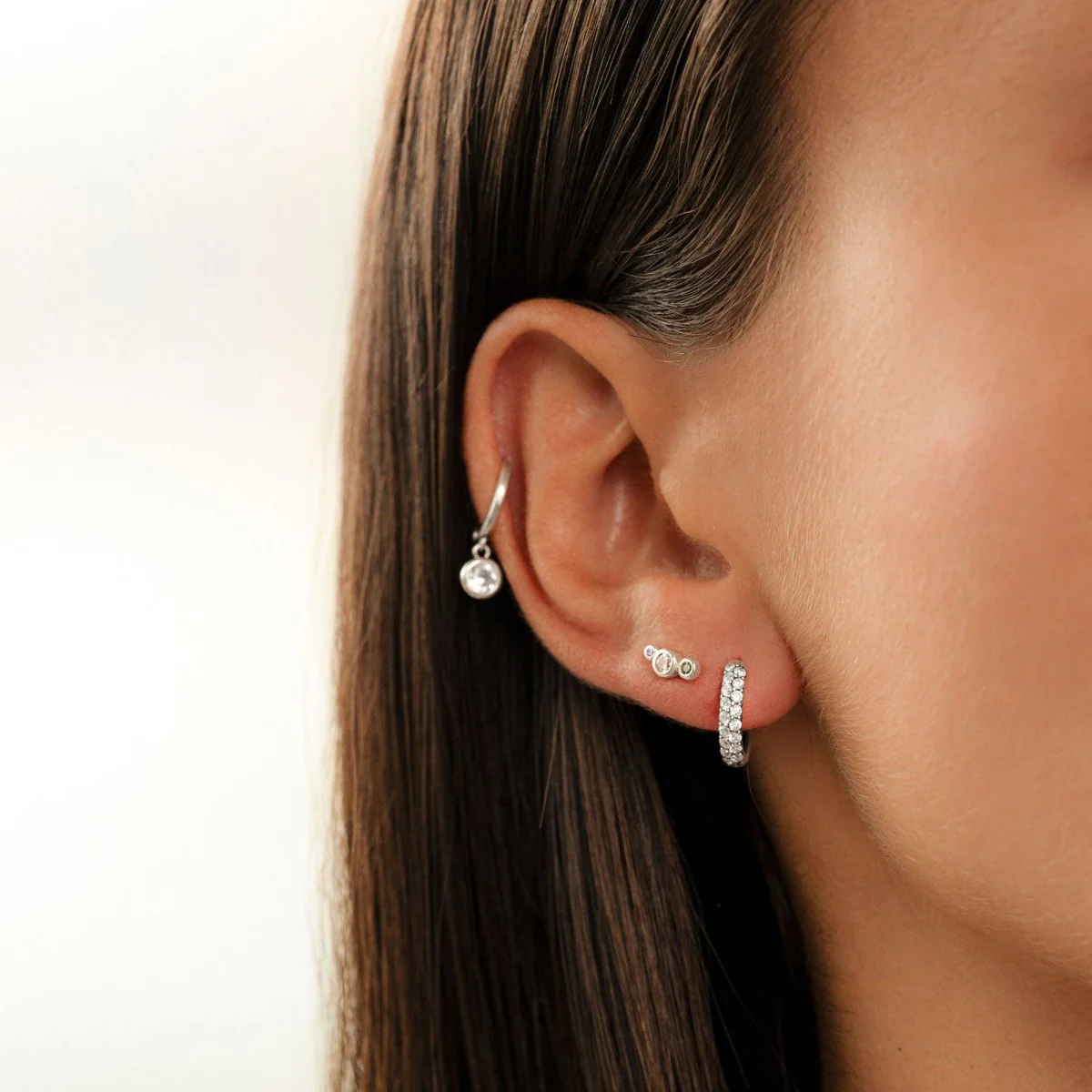 Pendientes Tres Brillantes - Imagen 3