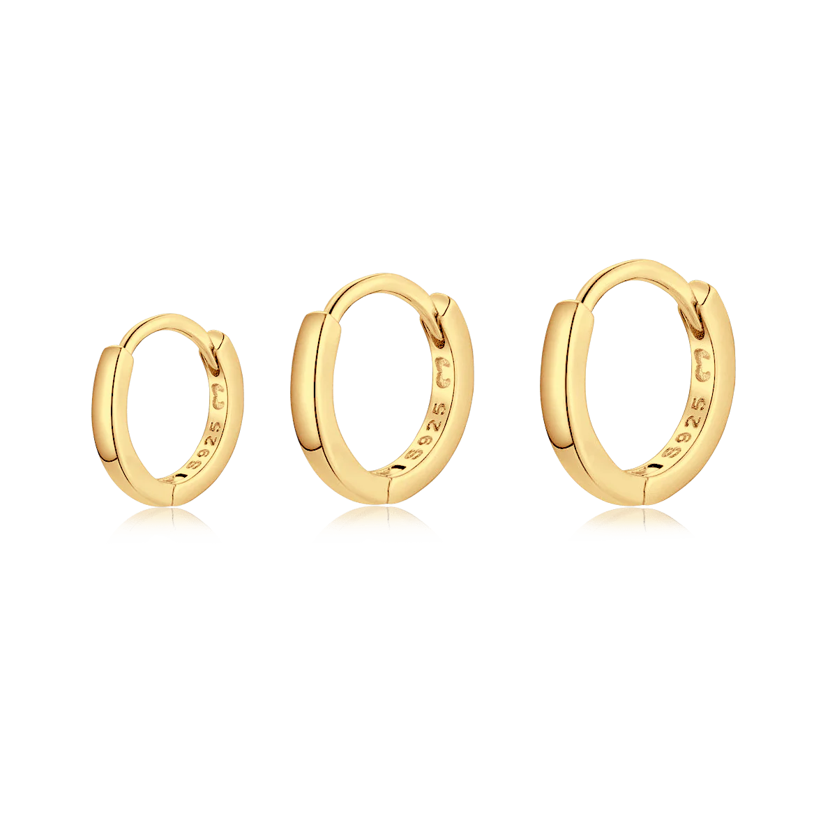 Pendientes Trío Aros - Imagen 3