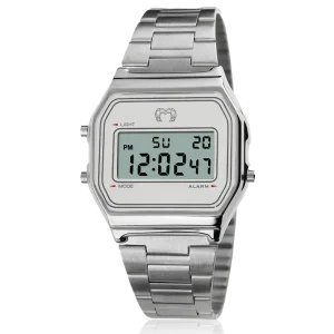 Reloj Digital Vintage ~ Plata